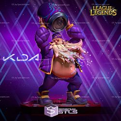 Music Fan Gragas League of Legends 3D Print Files