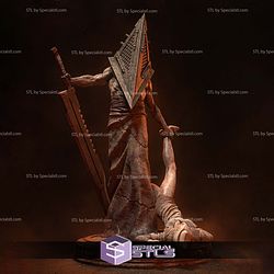 Pyramid Head New Diorama 3D Print Files