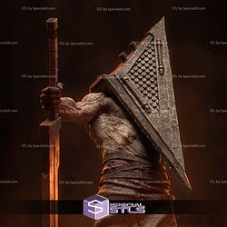 Pyramid Head New Diorama 3D Print Files