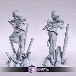 Ranma Bamboo Ranma 3D Print Files