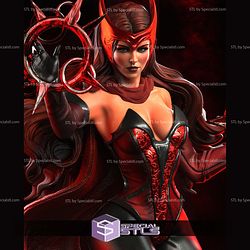 Scarlet Witch Red Wanda Maximoff 3D Print Files