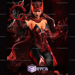 Scarlet Witch Red Wanda Maximoff 3D Print Files