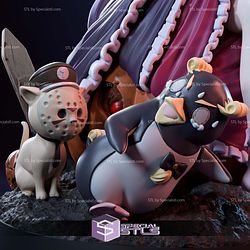 Shalltear Bloodfallen Pumpkin 3D Print Files