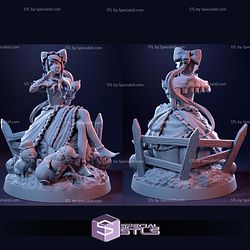 Shalltear Bloodfallen Pumpkin 3D Print Files