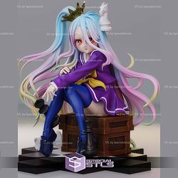 Shiro Crown No game no life 3D Print Files