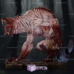 Werewolf Red Riding Hood 3D Print Files