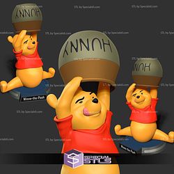 Winnie The Pooh and Honey 3D Print Files