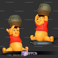 Winnie The Pooh and Honey 3D Print Files