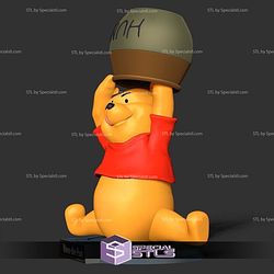 Winnie The Pooh and Honey 3D Print Files