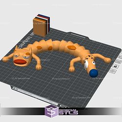 Cat Dog Flexi Color 3D Print