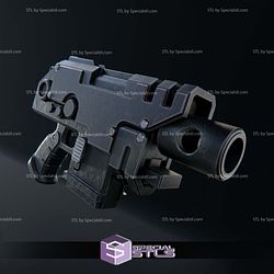 Cosplay STL Files Bolt Pistol Warhammer 40k V2