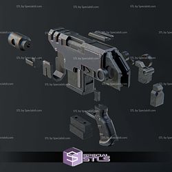 Cosplay STL Files Bolt Pistol Warhammer 40k V2