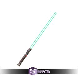 Cosplay STL Files Qui Gon Lightsaber