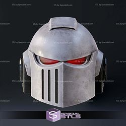 Cosplay STL Files Space Marine Bulwark Helmet V3