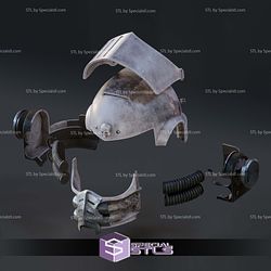 Cosplay STL Files Space Marine Bulwark Helmet V4