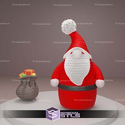 Crochet Santa Color 3D Print