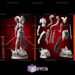 Darth Talon Magma Base Digital STL Files