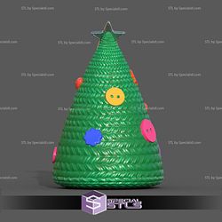 Crochet Christmas Tree 2 Color 3D Print