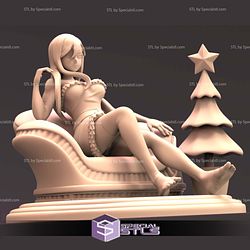 Erza Scarlet Christmas 3D Print Files