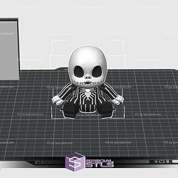 Flexi Baby Jack Skellington Color 3D Print