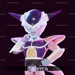 Frieza First Form Thunder Bust 3D Print Files