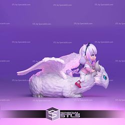 Kanna Kamui Chibi and Dragon 3D Print Files