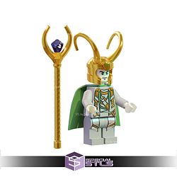 Lego 3D Print Collection - Loki