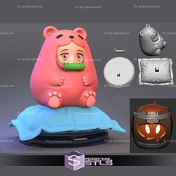 Nezuko Cute Bear Suit STL Files