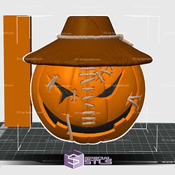 Pumpkin Pathway Markers 1 Color 3D Print