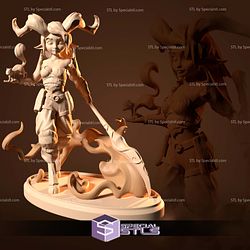 Satyr with Spear STL Files