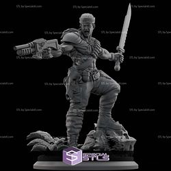 Sly Marbo The One Man Army STL Files