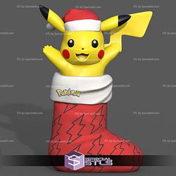 Stocking Pikachu Color 3D Print