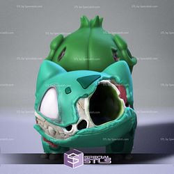 Zombie Bulbasaur Color 3D Print