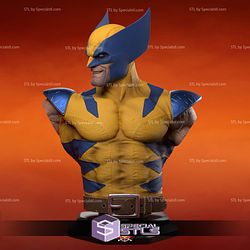 Wolverine Bust Deadpool Wolverine Movie STL Printer Files