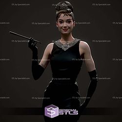 Audrey Hepburn Breakfast at Tiffany 3D Print Files