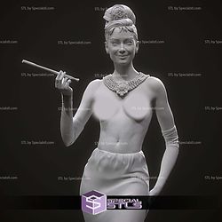 Audrey Hepburn NSFW Breakfast at Tiffany 3D Print Files