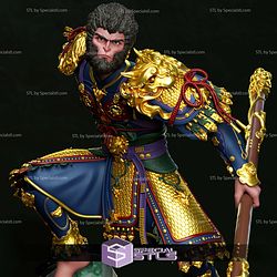 Black Myth Wukong Golden Suit 3D Print Files