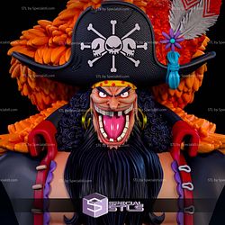 Blackbeard Bust 3D Print Files