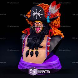 Blackbeard Bust 3D Print Files