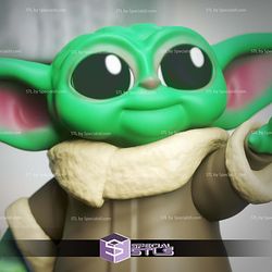 Chibi STL Collection - Grogu Baby Yoda