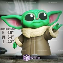 Chibi STL Collection - Grogu Baby Yoda