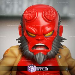 Chibi STL Collection - Hellboy Sword