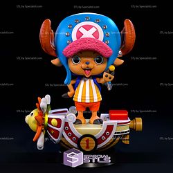 Chopper on Boat 3D Print Files