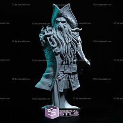 Davy Jones Bust 3D Print Files