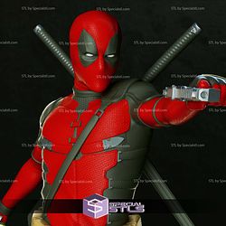 Deadpool Pointing Gun 3D Print Files