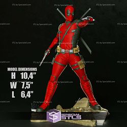 Deadpool Pointing Gun 3D Print Files