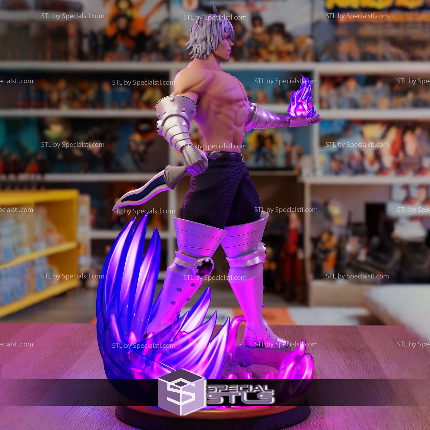 thumbnail image 2 of WANHONGYUE Anime The Seven Deadly Sins 3D Printed Backpack - Student Laptop Bookbag, Casual Daypack 2 of 10