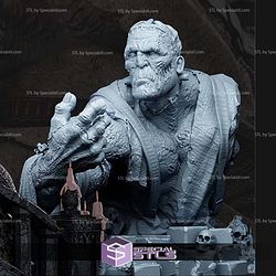 Frankensteins Monster Bust 3D Print Files