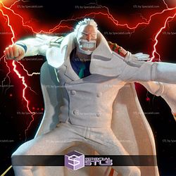 Garp One Piece Fighting 3D Print Files