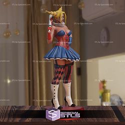 Harley Quinn Clown New Version 3D Print Files